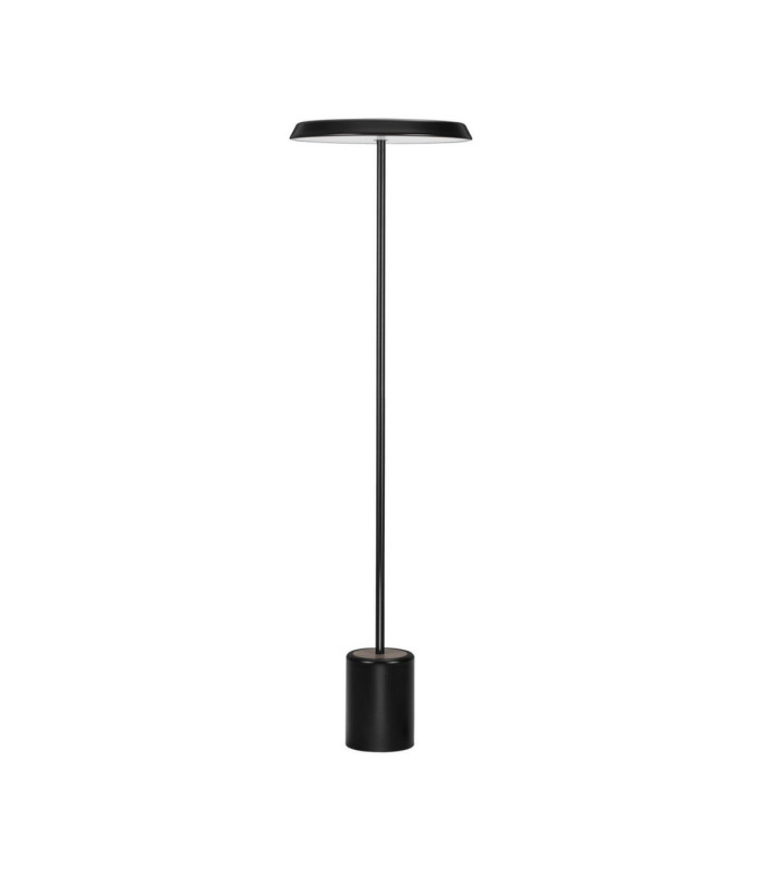 Ophelia LED Integrated Floor Lamp Matt Black/Veneer LED 27W 2199lm 3000K-1