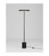 Ophelia LED Integrated Floor Lamp Matt Black/Veneer LED 27W 2199lm 3000K-4