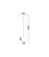 Ophelia LED Integrated Floor Lamp Matt Black/Veneer LED 27W 2199lm 3000K-6
