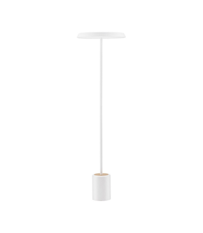 Ophelia LED Integrated Floor Lamp Matt White/Veneer LED 27W 2199lm 3000K-1