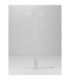 Ophelia LED Integrated Floor Lamp Matt White/Veneer LED 27W 2199lm 3000K-3