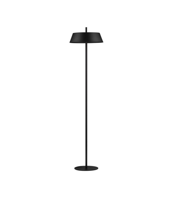 Velio LED Integrated Floor Lamp Sandy Black Dimmable LED 28W 1838lm 3000K-1