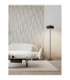 Velio LED Integrated Floor Lamp Sandy Black Dimmable LED 28W 1838lm 3000K-2