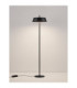 Velio LED Integrated Floor Lamp Sandy Black Dimmable LED 28W 1838lm 3000K-4