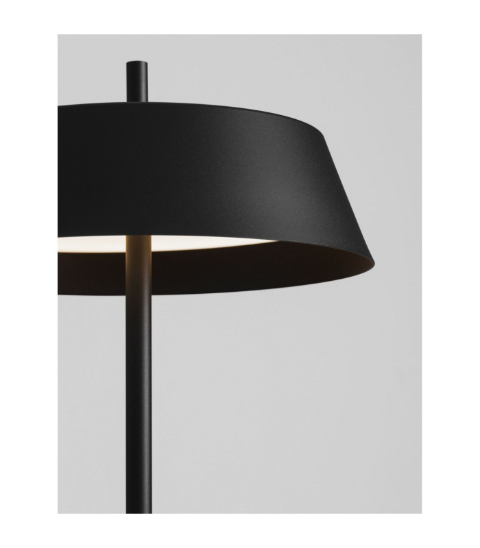 Velio LED Integrated Floor Lamp Sandy Black Dimmable LED 28W 1838lm 3000K-5