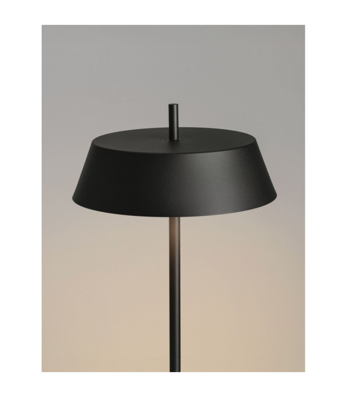 Velio LED Integrated Floor Lamp Sandy Black Dimmable LED 28W 1838lm 3000K-6