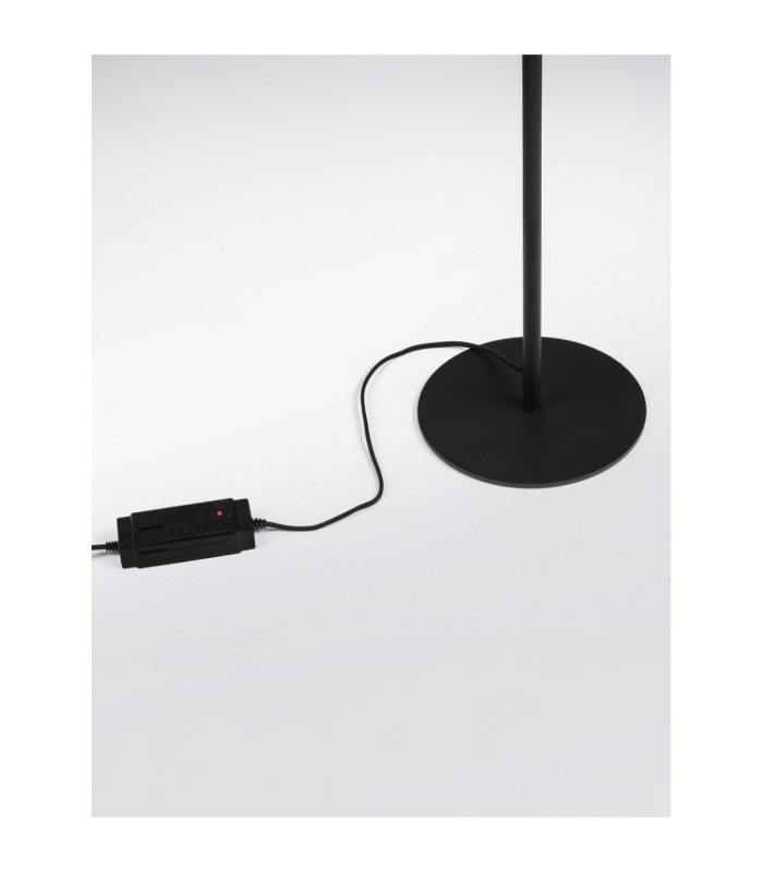 Velio LED Integrated Floor Lamp Sandy Black Dimmable LED 28W 1838lm 3000K-7