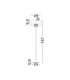 Velio LED Integrated Floor Lamp Sandy Black Dimmable LED 28W 1838lm 3000K-8