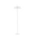 Velio LED Integrated Floor Lamp Matt White Dimmable LED 28W 1838lm 3000K-1