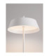 Velio LED Integrated Floor Lamp Matt White Dimmable LED 28W 1838lm 3000K-5