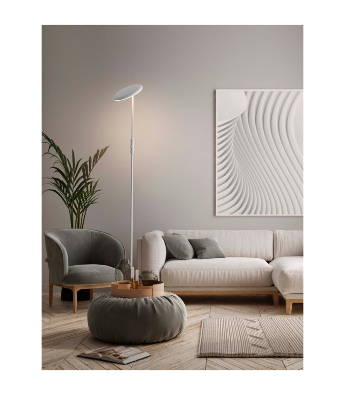 Nostos LED Integrated Floor Lamp Sandy White Dimmable LED 30W 2288lm 3000K-2