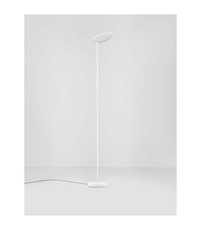 Nostos LED Integrated Floor Lamp Sandy White Dimmable LED 30W 2288lm 3000K-3