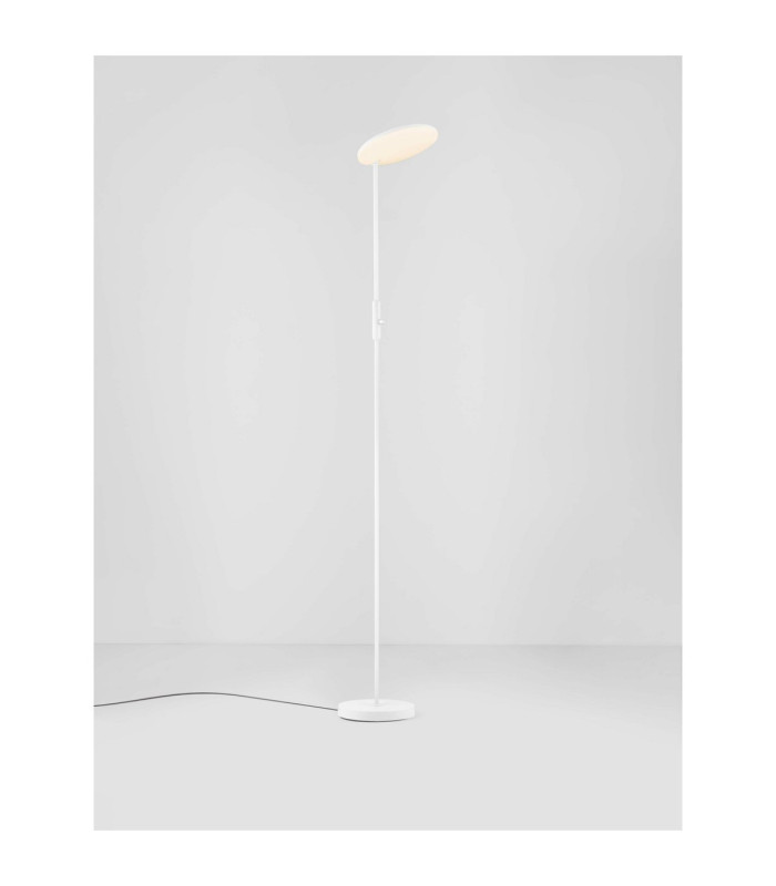 Nostos LED Integrated Floor Lamp Sandy White Dimmable LED 30W 2288lm 3000K-4