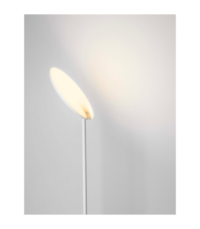 Nostos LED Integrated Floor Lamp Sandy White Dimmable LED 30W 2288lm 3000K-6