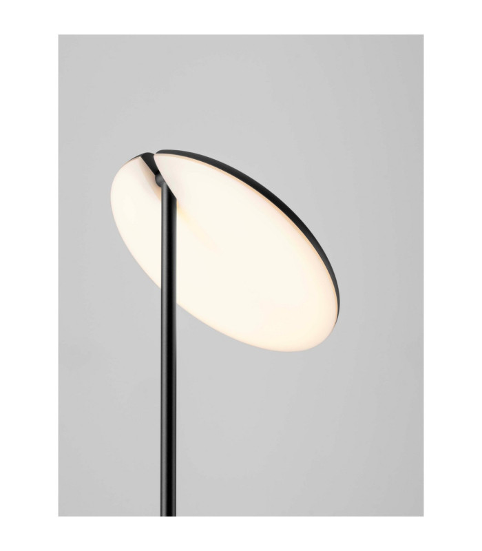 Nostos LED Integrated Floor Lamp Sandy Black Dimmable LED 30W 2288lm 3000K-5