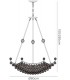 Ceiling Pendant Grand 12 Light Polished Chrome, Crystal - 3