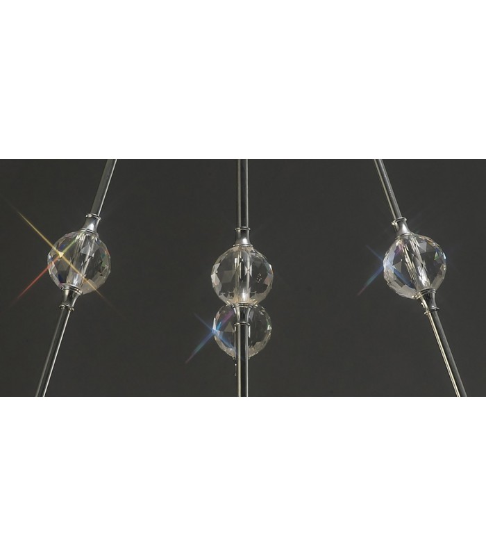 Ceiling Pendant Grand 12 Light Polished Chrome, Crystal - 5