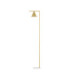 Sway Task Floor Lamp Brass White E27 1x12W-1