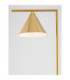 Sway Task Floor Lamp Brass White E27 1x12W-6