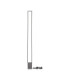 Lithos LED Integrated Floor Lamp Black Dark Anthracite LED 26W 1431lm 3000K-1