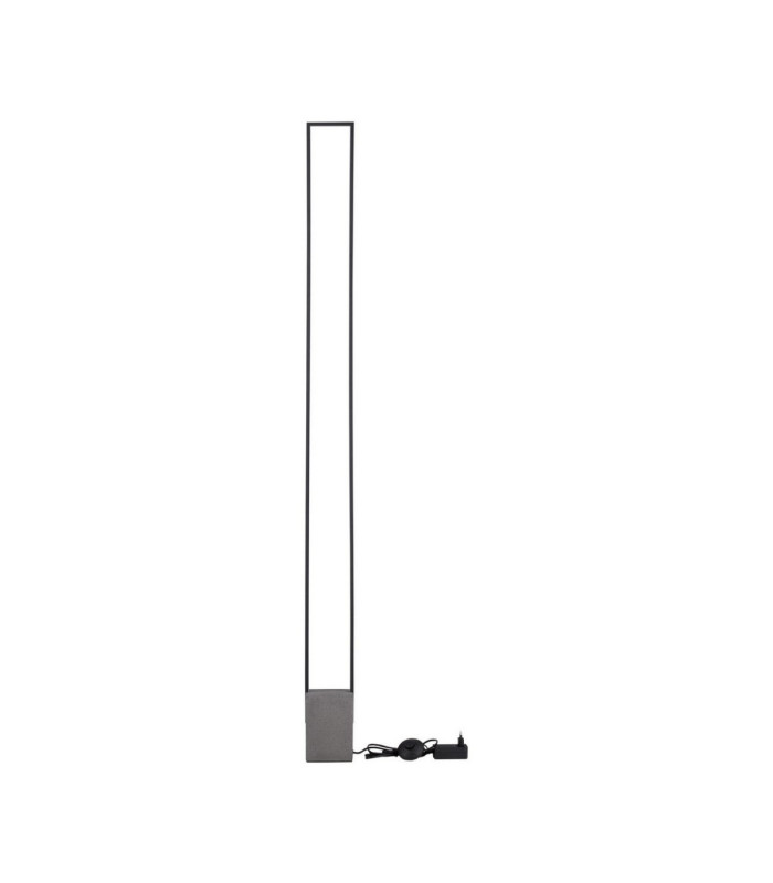 Lithos LED Integrated Floor Lamp Black Dark Anthracite LED 26W 1431lm 3000K-1