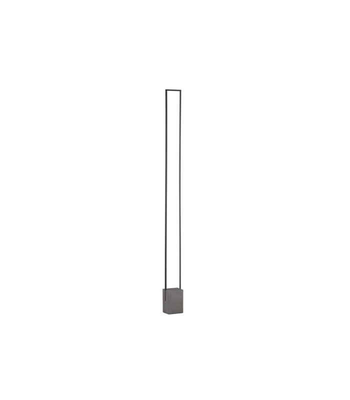 Lithos LED Integrated Floor Lamp Black Dark Anthracite LED 26W 1431lm 3000K-5