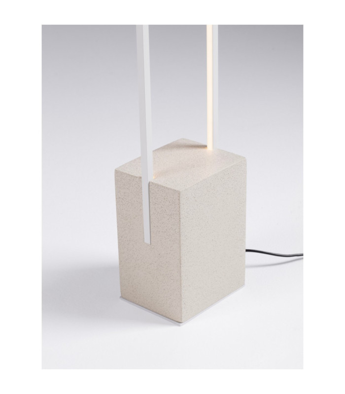 Lithos Pendant Ceiling Light White LED 26W 1431lm 3000K-6