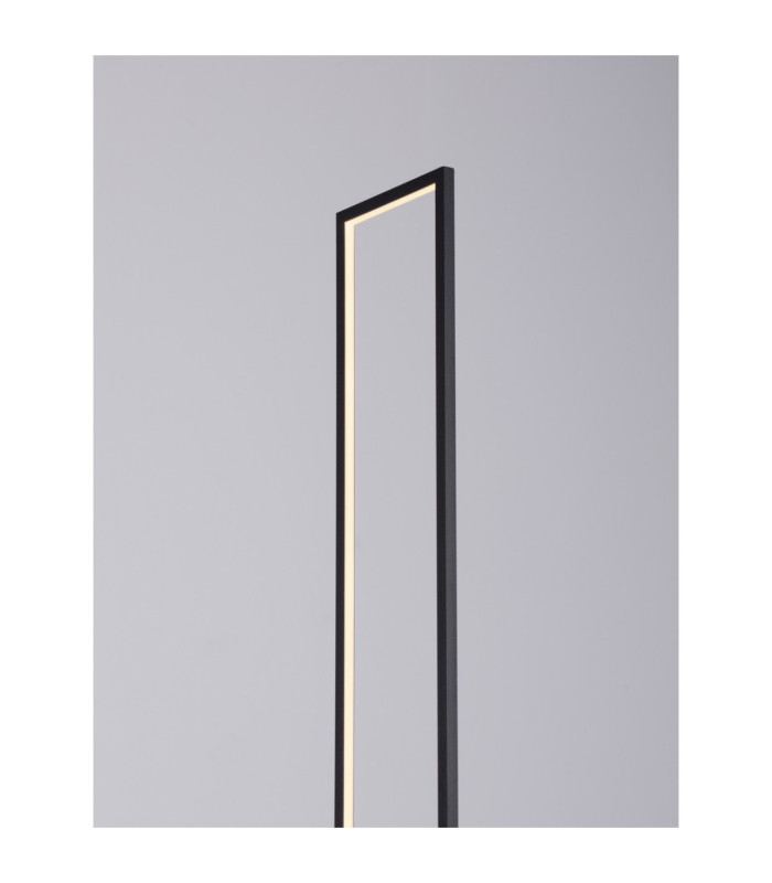 Lithos LED Integrated Floor Lamp Black Dark Anthracite LED 26W 1431lm 3000K-8