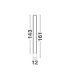 Lithos LED Integrated Floor Lamp Black Dark Anthracite LED 26W 1431lm 3000K-9