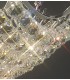 Ceiling Pendant Grand 12 Light Polished Chrome, Crystal - 10