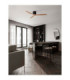 Ninemia Ceiling Fan Sandy Black Natural Wood Sandy Black & Natural Wood Colour Blades 6 Speeds DC Motor 40W-2