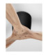 Ninemia Ceiling Fan Sandy Black Natural Wood Sandy Black & Natural Wood Colour Blades 6 Speeds DC Motor 40W-5