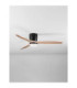 Aloa Ceiling Fan Sandy Black Natural Wood LED 18W 1170lm 3000-4000-6500K CCT Remote Control-3