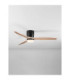 Aloa Ceiling Fan Sandy Black Natural Wood LED 18W 1170lm 3000-4000-6500K CCT Remote Control-4