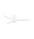 Aloa Ceiling Fan Sandy White Wood LED 18W 1170lm 3000-4000-6500K CCT Remote Control-1