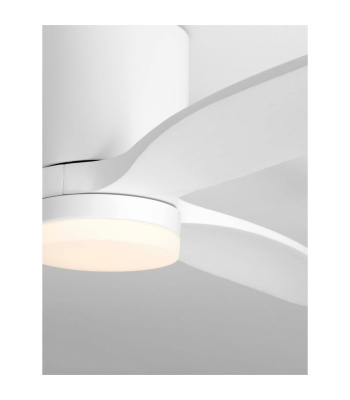 Aloa Ceiling Fan Sandy White Wood LED 18W 1170lm 3000-4000-6500K CCT Remote Control-6