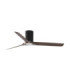 Polar Ceiling Fan Matt Black Walnut LED 18W 940lm 3000-4000-6500K CCT Remote Control-1
