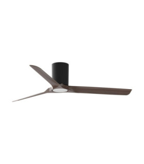 Polar Ceiling Fan Matt Black Walnut LED 18W 940lm 3000-4000-6500K CCT Remote Control-1