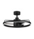 Lunair 60cm Ceiling Fan Sandy Black Dimmable LED 35W 2008lm 3000-4000-6500K CCT Remote Control-1