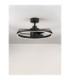 Lunair 60cm Ceiling Fan Sandy Black Dimmable LED 35W 2008lm 3000-4000-6500K CCT Remote Control-4