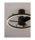 Lunair 60cm Ceiling Fan Sandy Black Dimmable LED 35W 2008lm 3000-4000-6500K CCT Remote Control-5