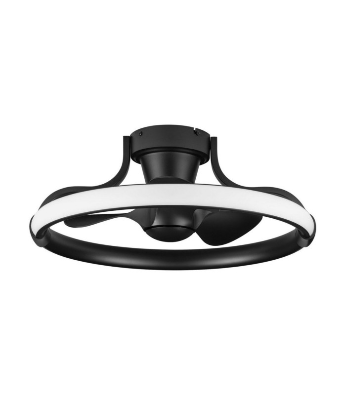 Brevia Ceiling Fan Sandy Black Dimmable LED 36W 2245lm 2700-3000-4000-6500K CCT Remote Control-1