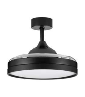 Nevma Ceiling Fan Matt Black LED 36W 4100lm 3000-4000-6500K CCT Remote Control-1