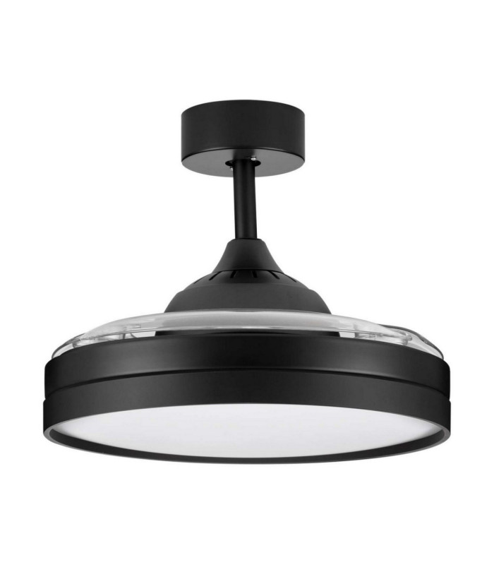 Nevma Ceiling Fan Matt Black LED 36W 4100lm 3000-4000-6500K CCT Remote Control-1