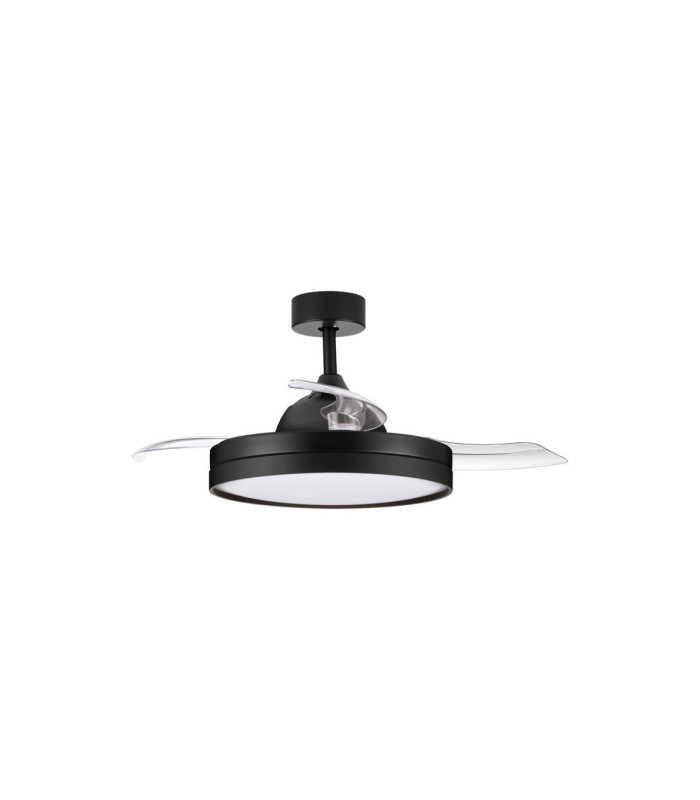 Nevma Ceiling Fan Matt Black LED 36W 4100lm 3000-4000-6500K CCT Remote Control-3