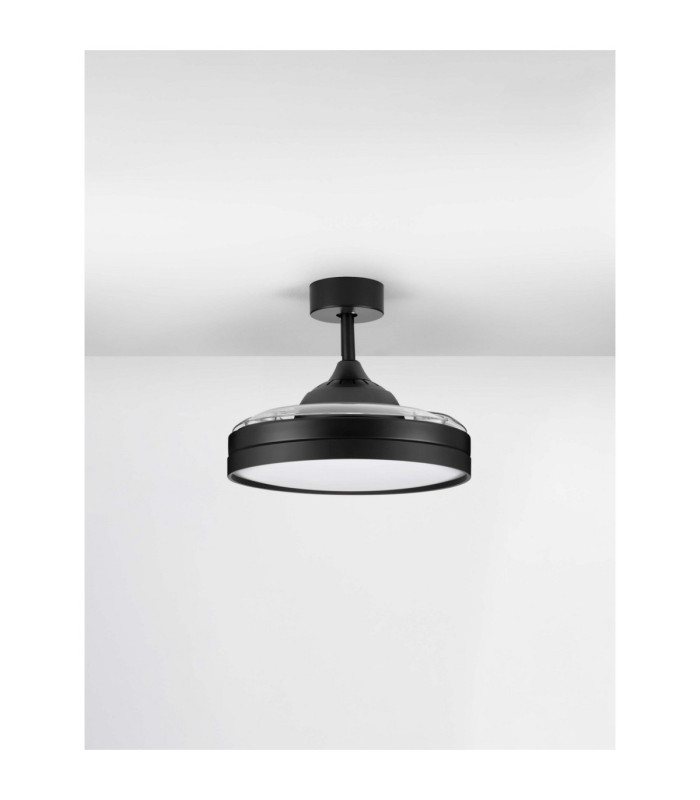 Nevma Ceiling Fan Matt Black LED 36W 4100lm 3000-4000-6500K CCT Remote Control-4