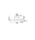 Brevia Ceiling Fan Sandy Black Dimmable LED 36W 2245lm 2700-3000-4000-6500K CCT Remote Control-8