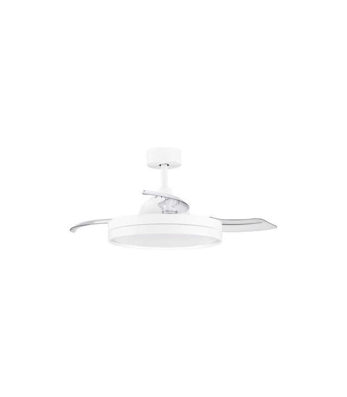 Nevma Ceiling Fan Matt White LED 36W 4100lm 3000-4000-6500K CCT Remote Control-3