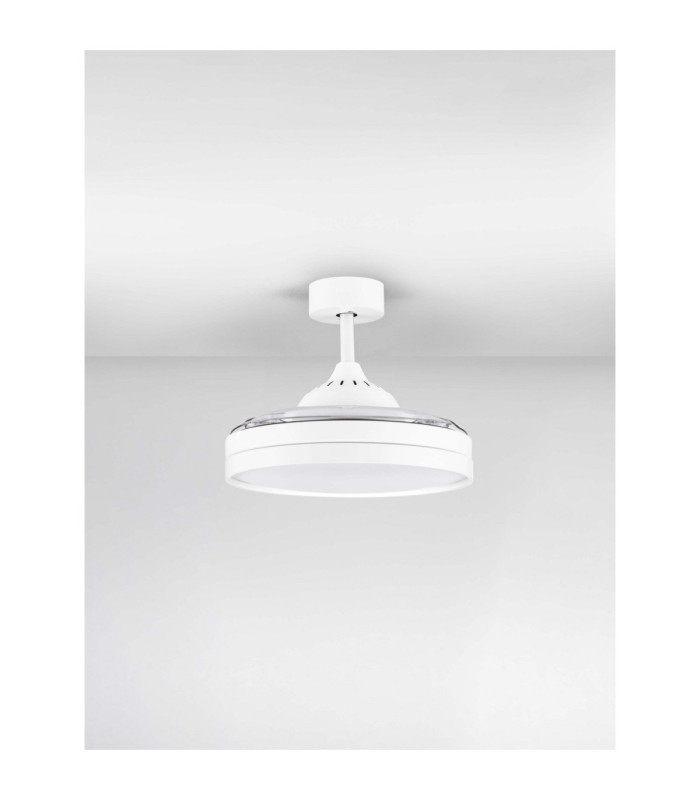 Nevma Ceiling Fan Matt White LED 36W 4100lm 3000-4000-6500K CCT Remote Control-4