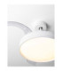 Nevma Ceiling Fan Matt White LED 36W 4100lm 3000-4000-6500K CCT Remote Control-7